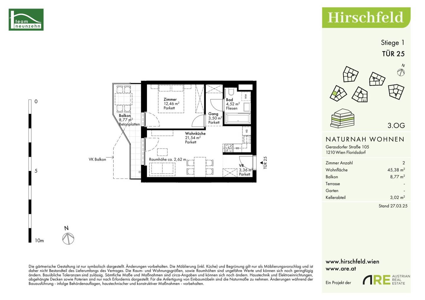 Für kluge Investoren - Traumhafte Anlegerwohnungen in Erstbezugs-Neubau mit Balkon, Geothermie und viel mehr (Nettopreis)