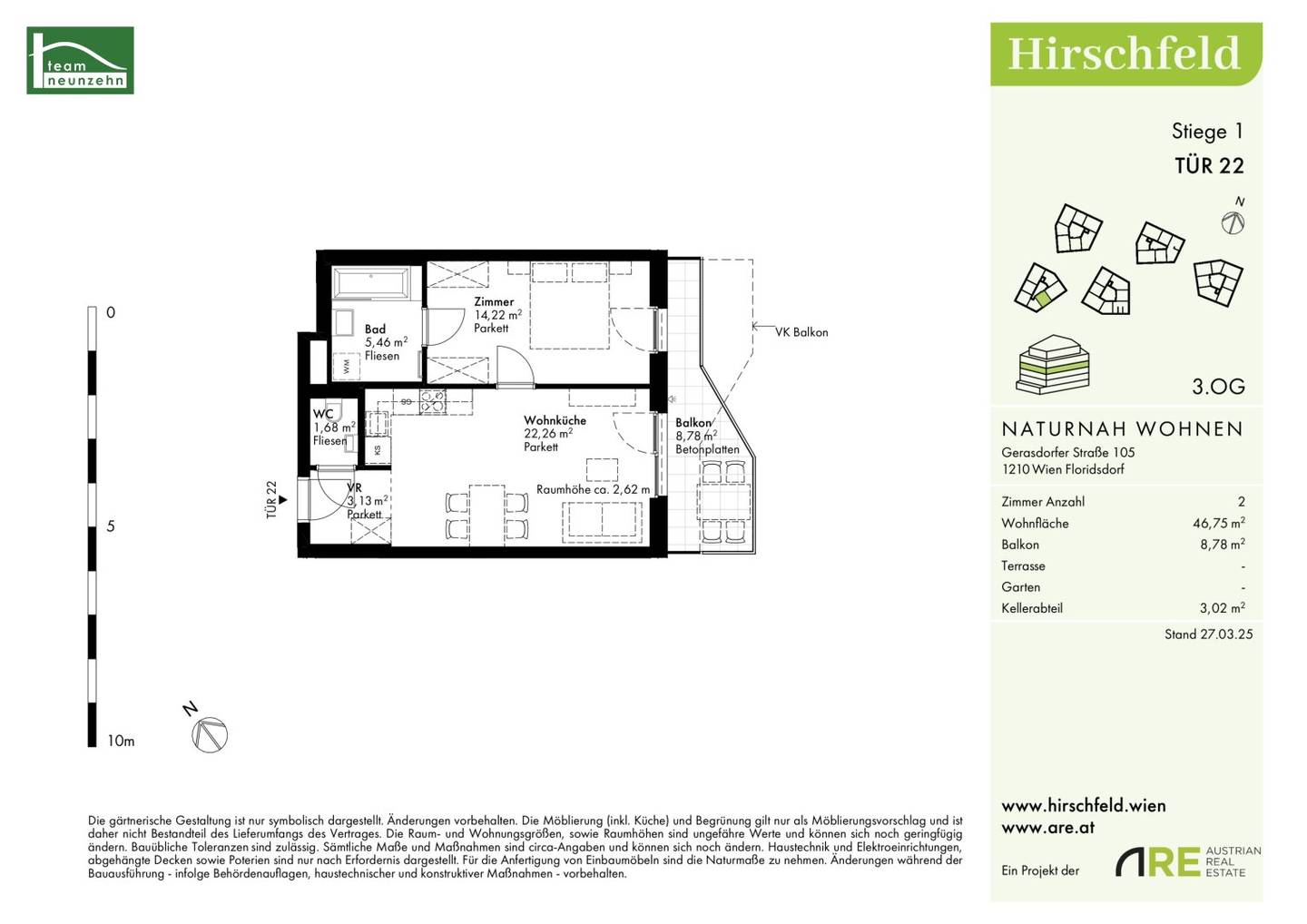 Here you can relax, low cost heating/“cooling“ via geothermal energy, PV system, extensive green spaces!