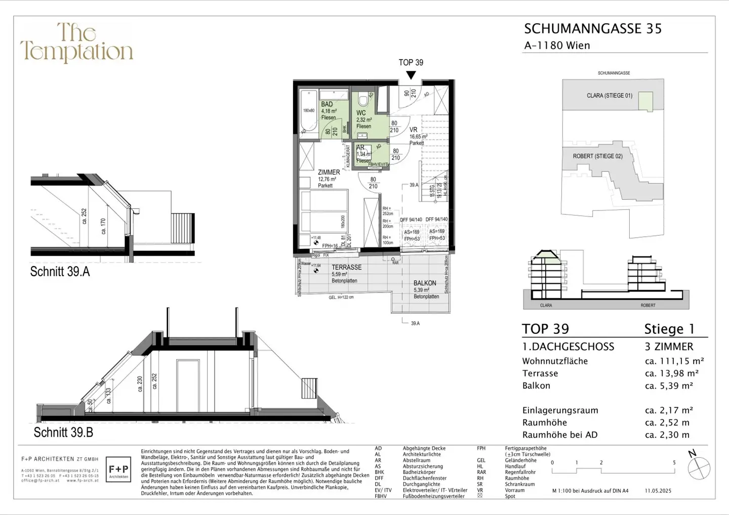THE TEMPTATION - Traumhafte Maisonette mit Terrasse & Balkon | 19 m² Freifläche, 3 Zimmer
