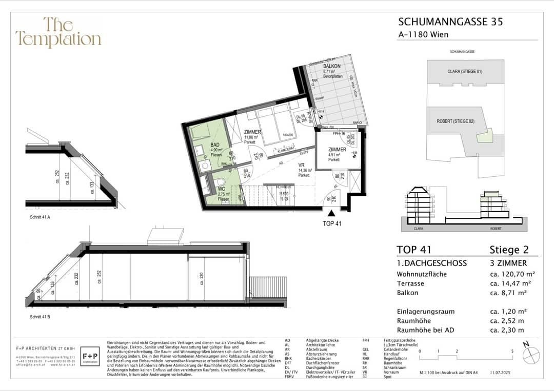 The Temptation: Maisonette 120m²