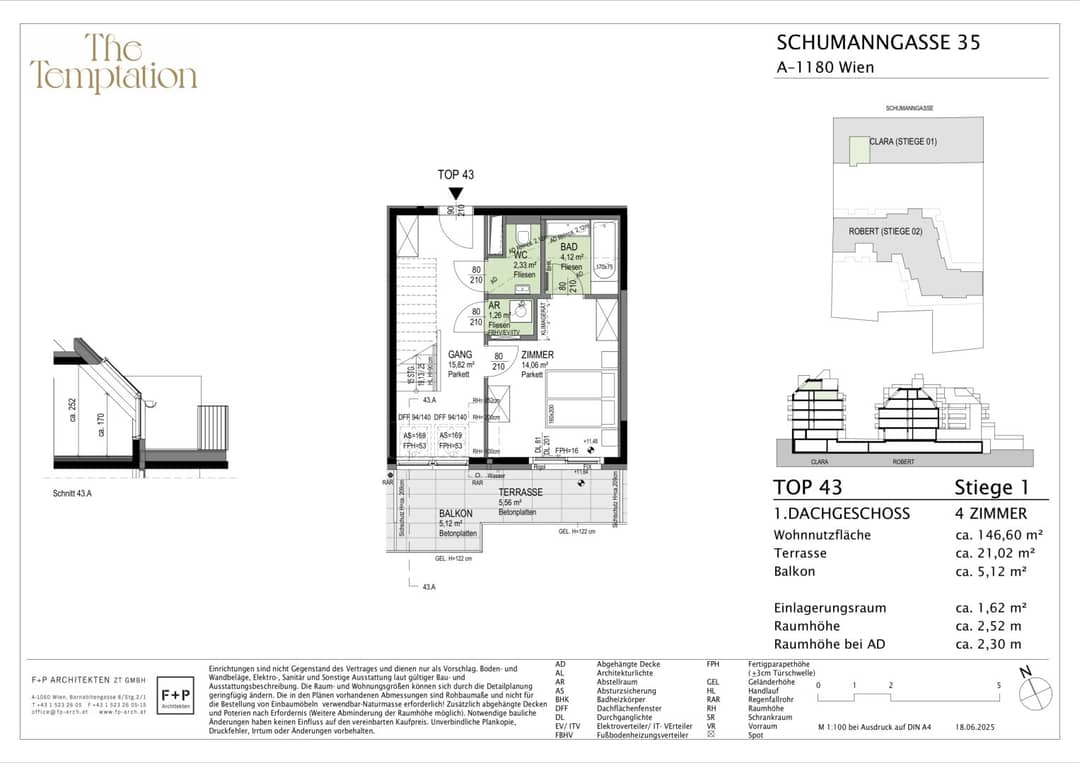 The Temptation: Maisonette 147m²