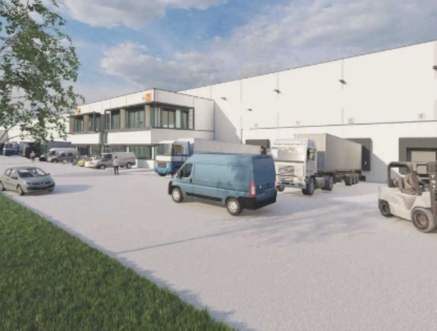 Perfekter Logistik- und Produktionsstandort