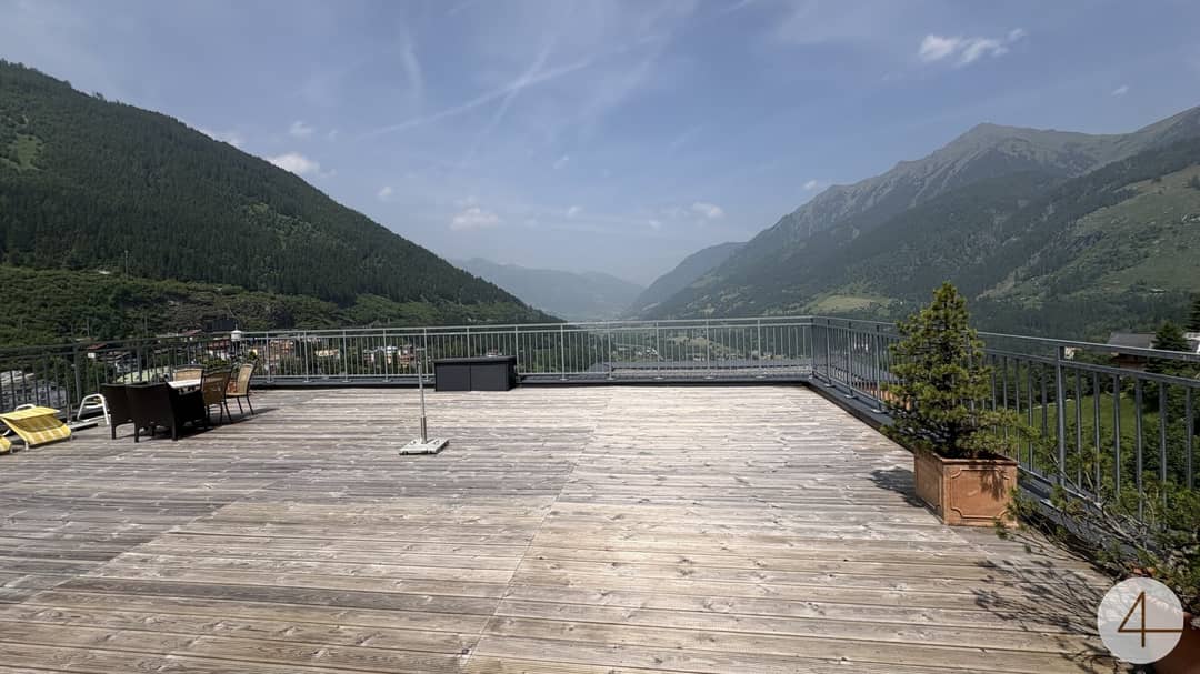 Wohnung Terrasse Blick ins Gasteinertal Pool