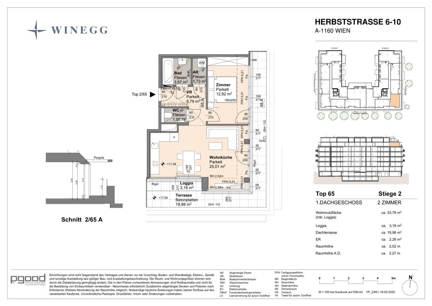 Erstbezug Neubau Wohnung am Arik Brauer Park