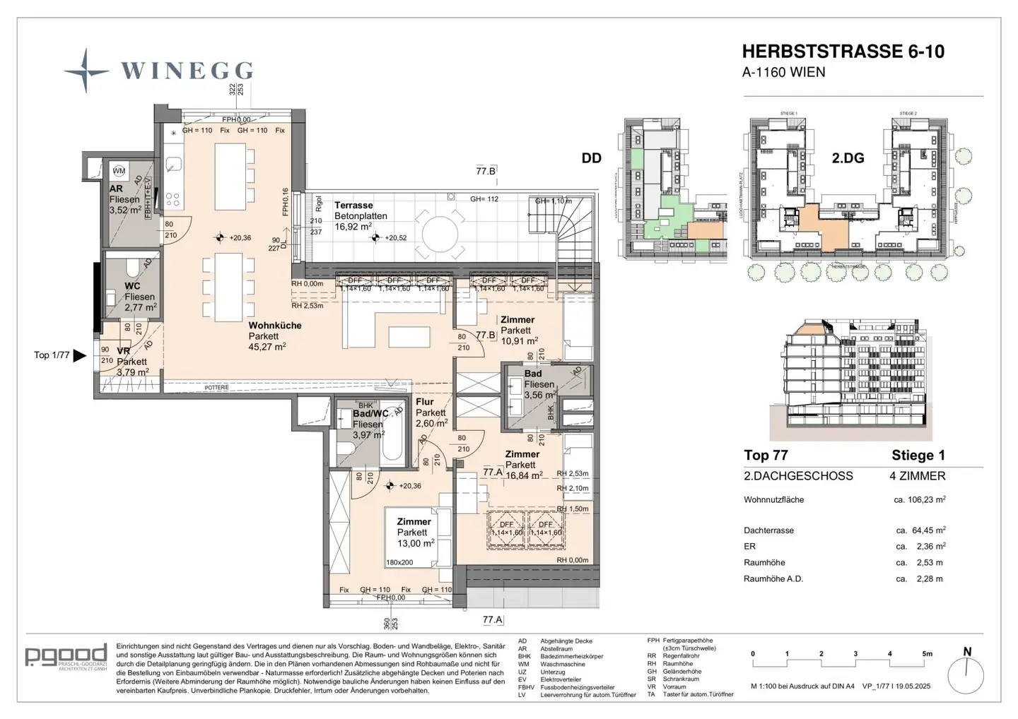 Apartment Panorama Terrace New Build Park