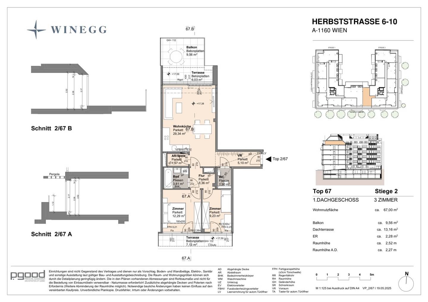 High Up, Bright Inside – 3 Rooms Full of Light and Space