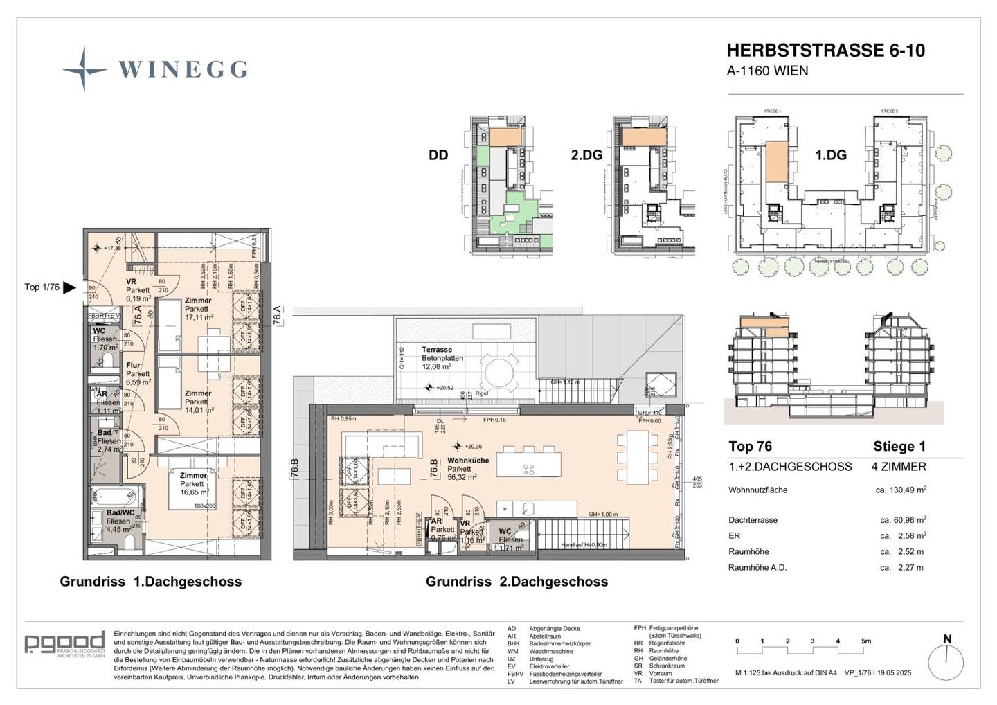 Neubauwohnung im Dachgeschoss Panoramaterrasse am Park