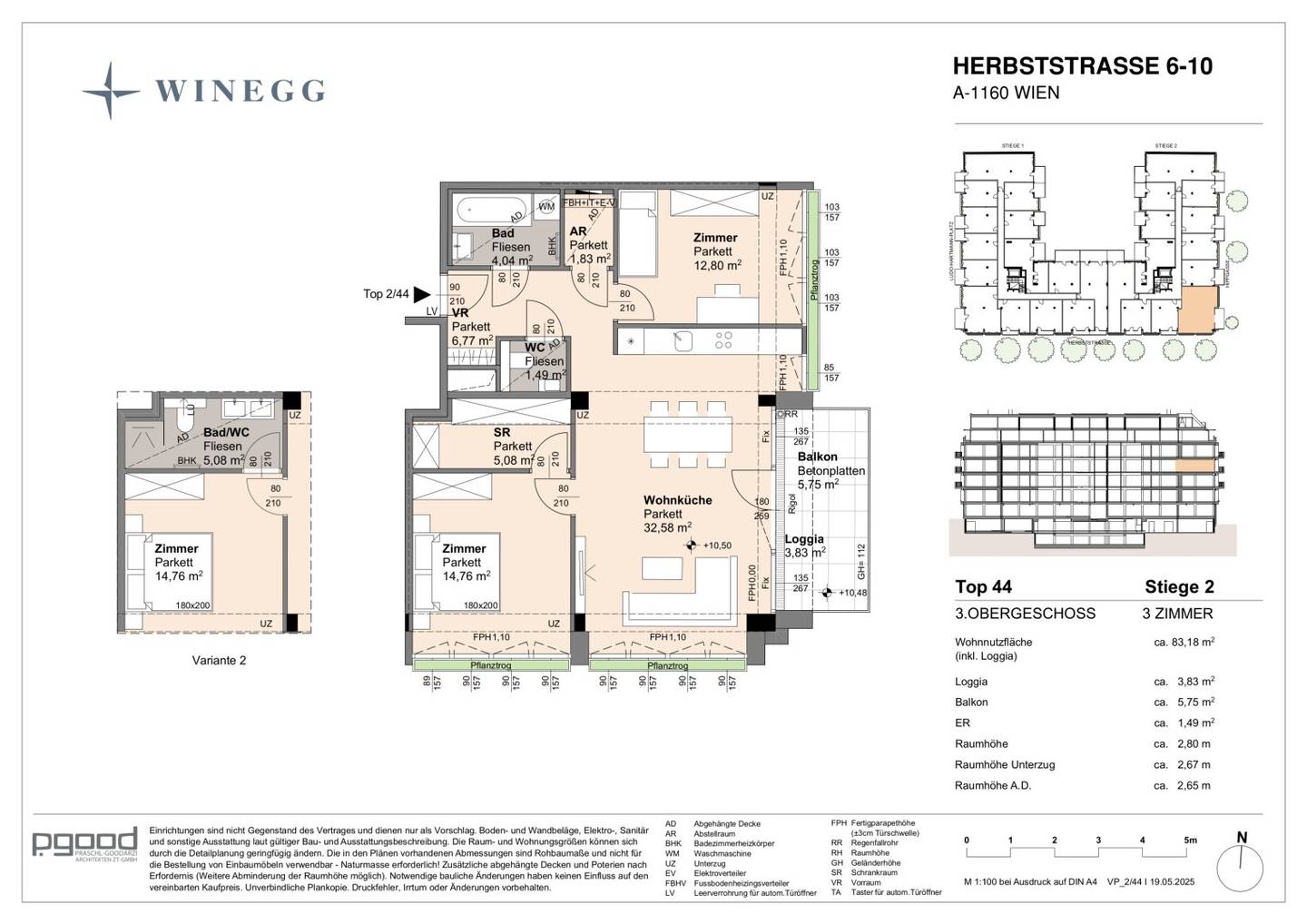 3-Zimmer Wohnung THE ARIK Wien 1160