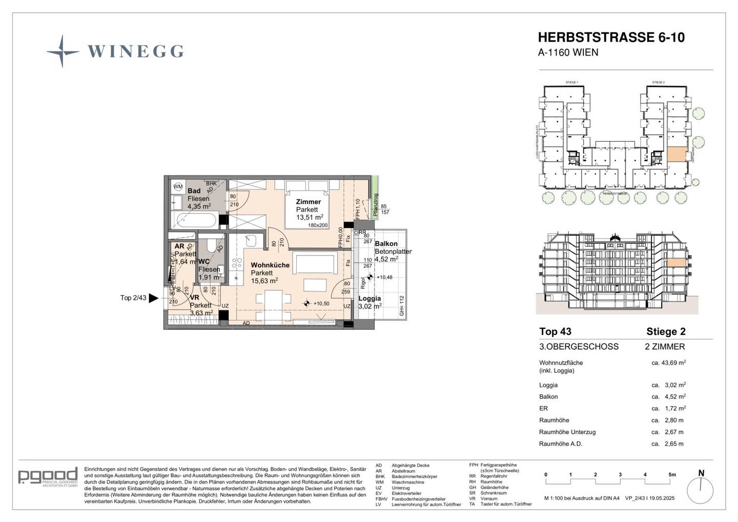 Neubauwohnung Direkt am Arik Brauer Park Erstbezug