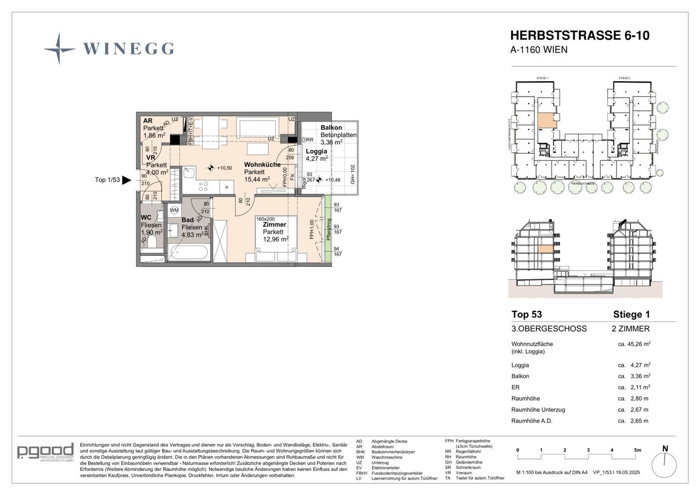 Apartment with Balcony and Loggia by the Park