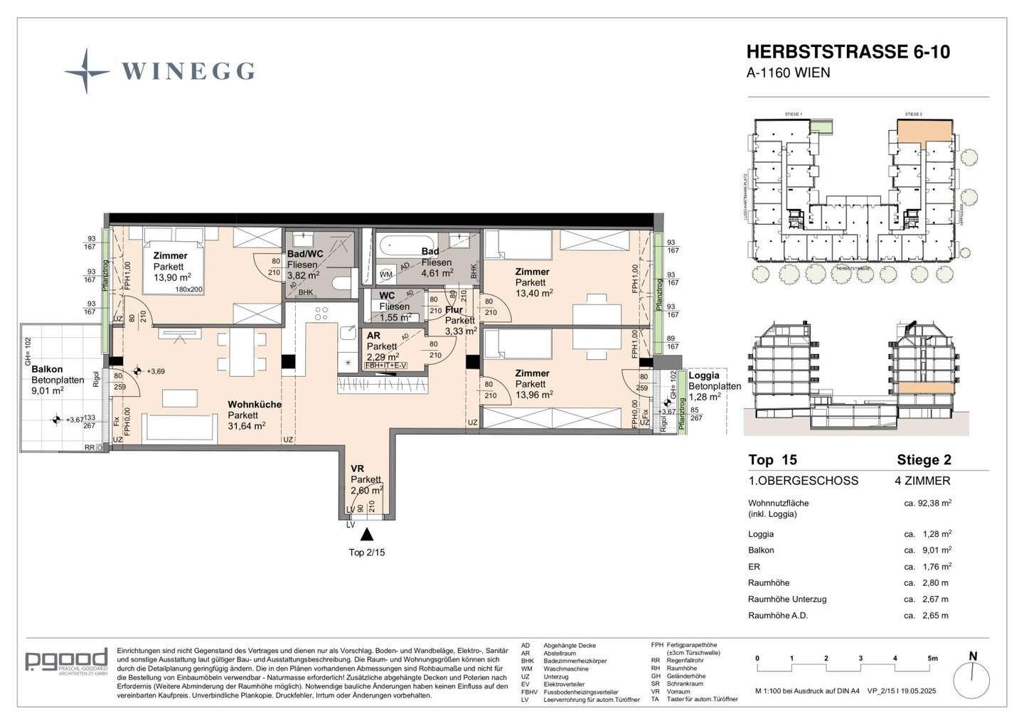 Vorsorgewohnung Directly at Arik Brauer Park