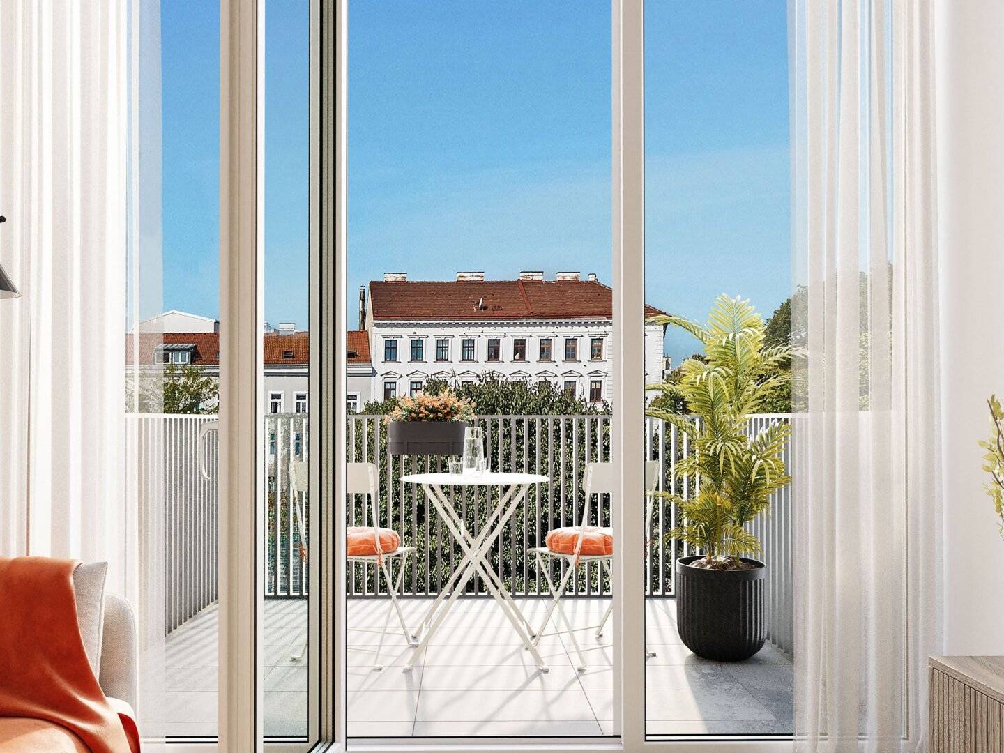 Wohnung Neubau Erstbezug Weitblick zur Parkseite