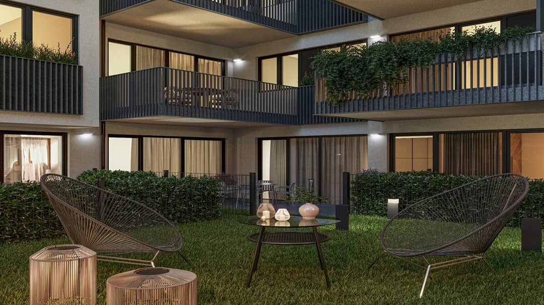 Wohnung Direkt Am Arik Brauer Park Balkon
