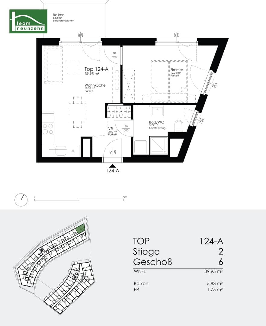 Lichtdurchflutete 2-Zimmer Wohnung mit Balkon in 1220 Wien - ab 01.12.2026 verfügbar!