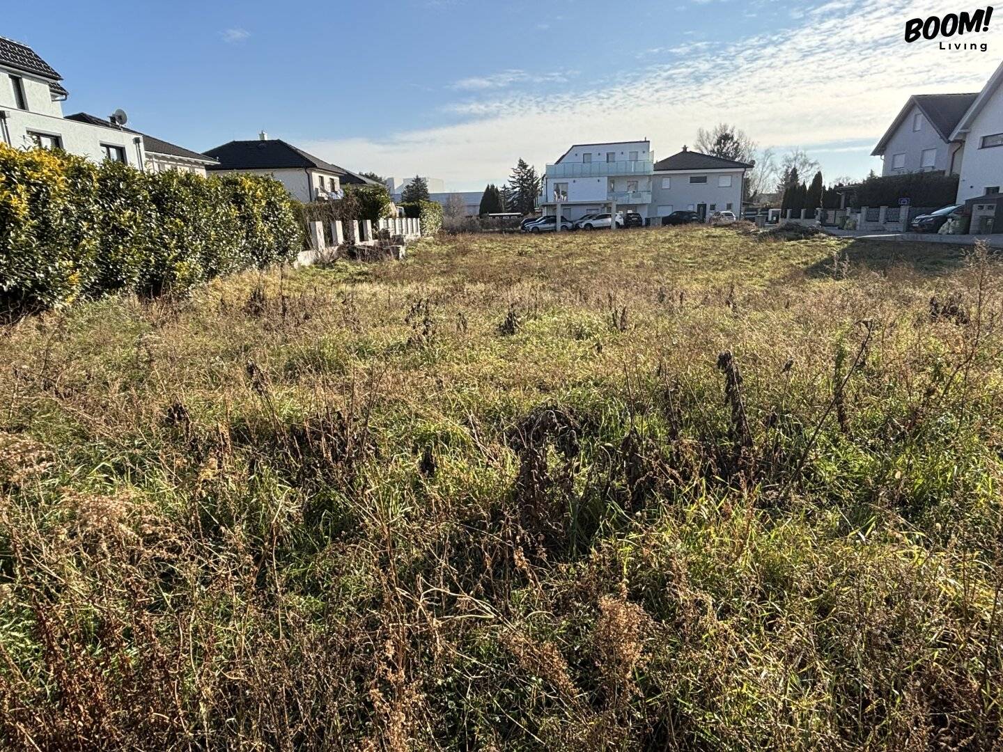 Baugrundstück mit vier Parzellen in ruhiger Lage
