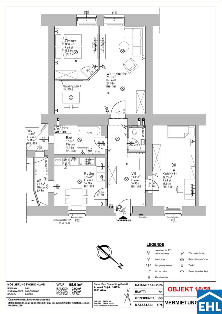 Wohnung Arsenal central location fully renovated