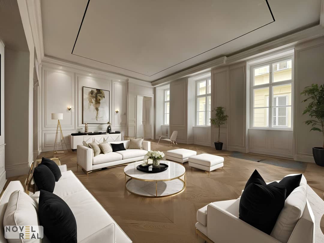 Altbauwohnung mit Atrium und Lift im Herzen