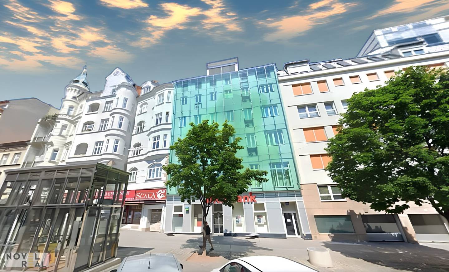 Representative's office in a central location in Vienna