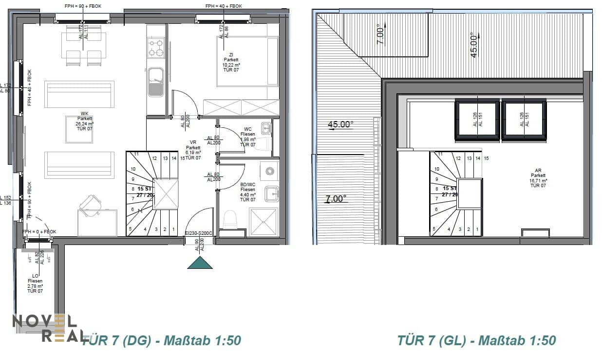 First occupancy new build with private garden and lift