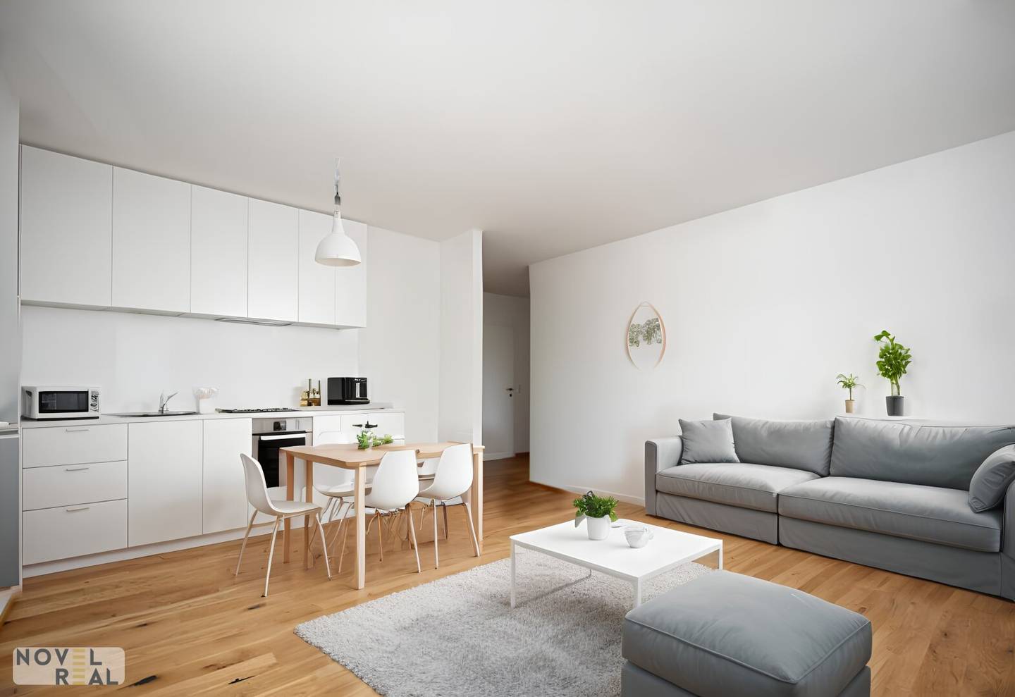 Apartment first occupancy with garden