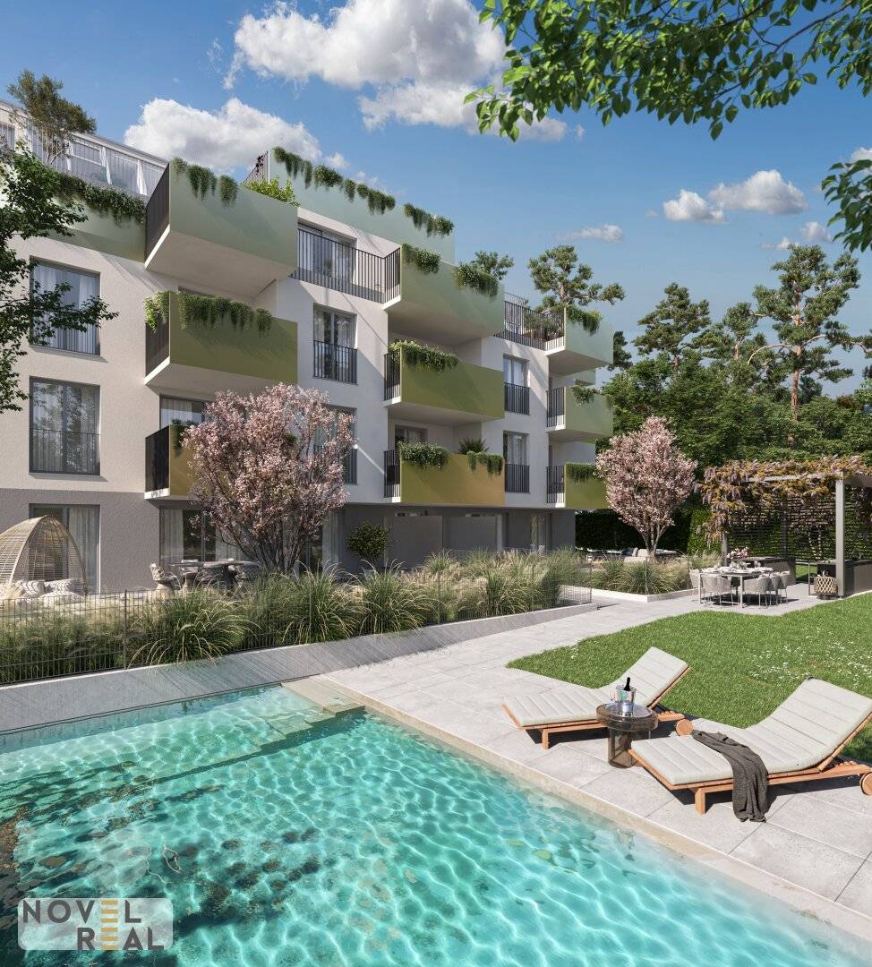 Exklusives Neubauprojekt nahe Lainzer Tiergarten mit Pool im Gemeinschaftsgarten