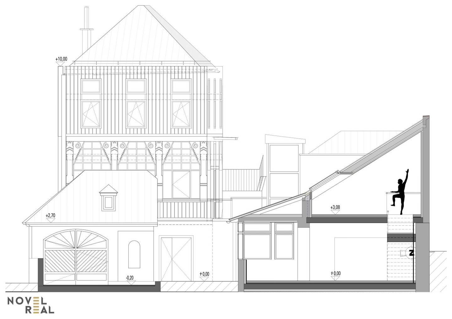 Residential development project with building permit