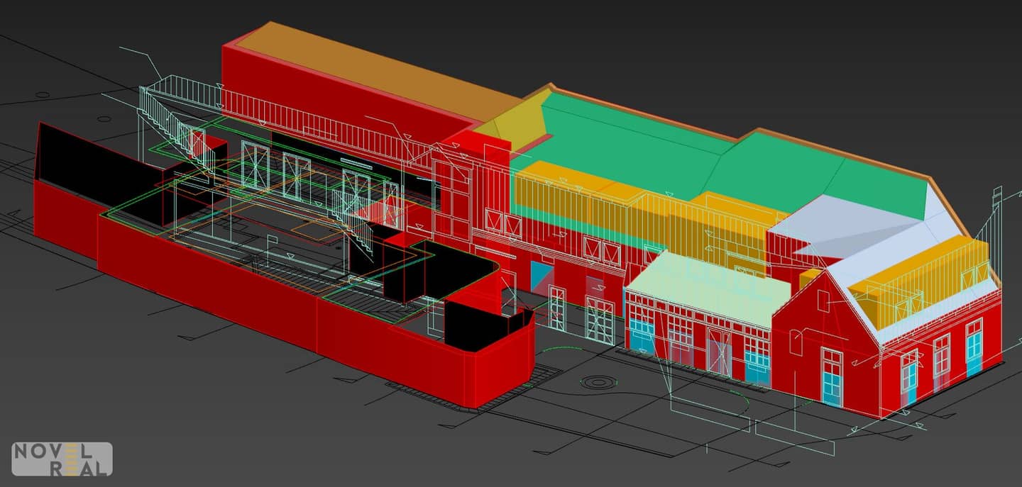Residential development project with building permit