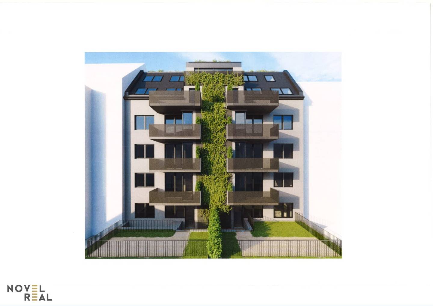 BAUGENEHMIGTES WOHNBAUPROJEKT