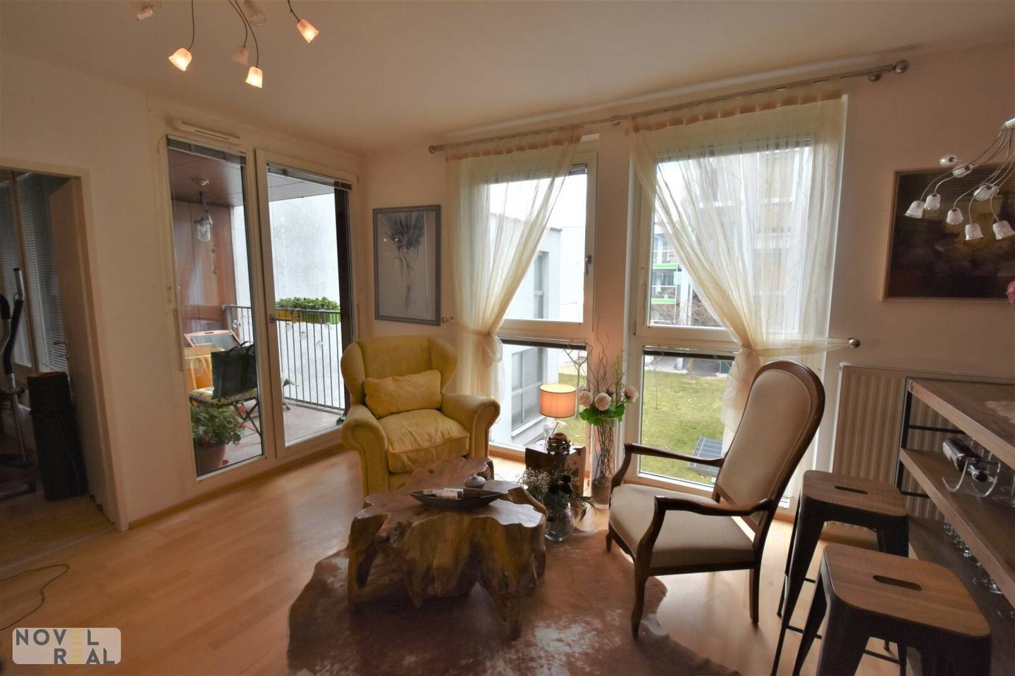 Furnished 2-room apartment with an excellent layout