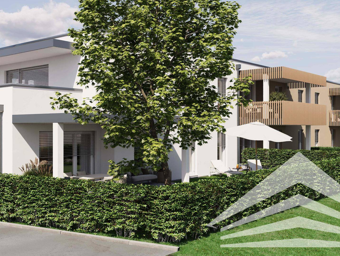 Dachgeschosswohnung Neubau mit Balkon Offene Wohnküche