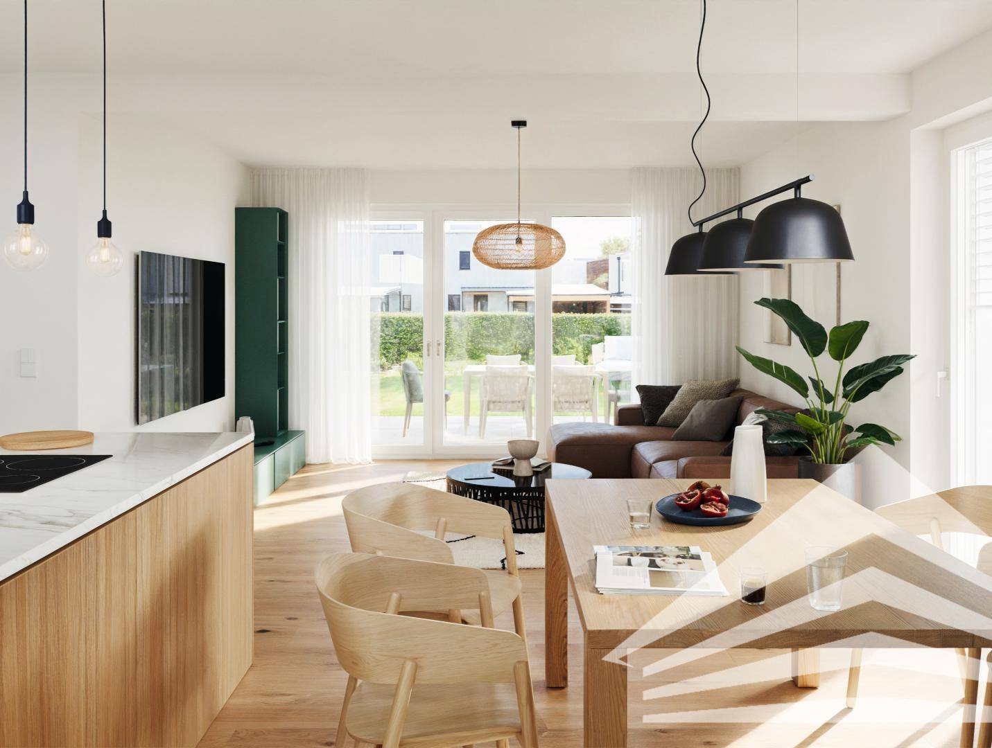 Dachgeschosswohnung Erstbezug mit Dachterrasse