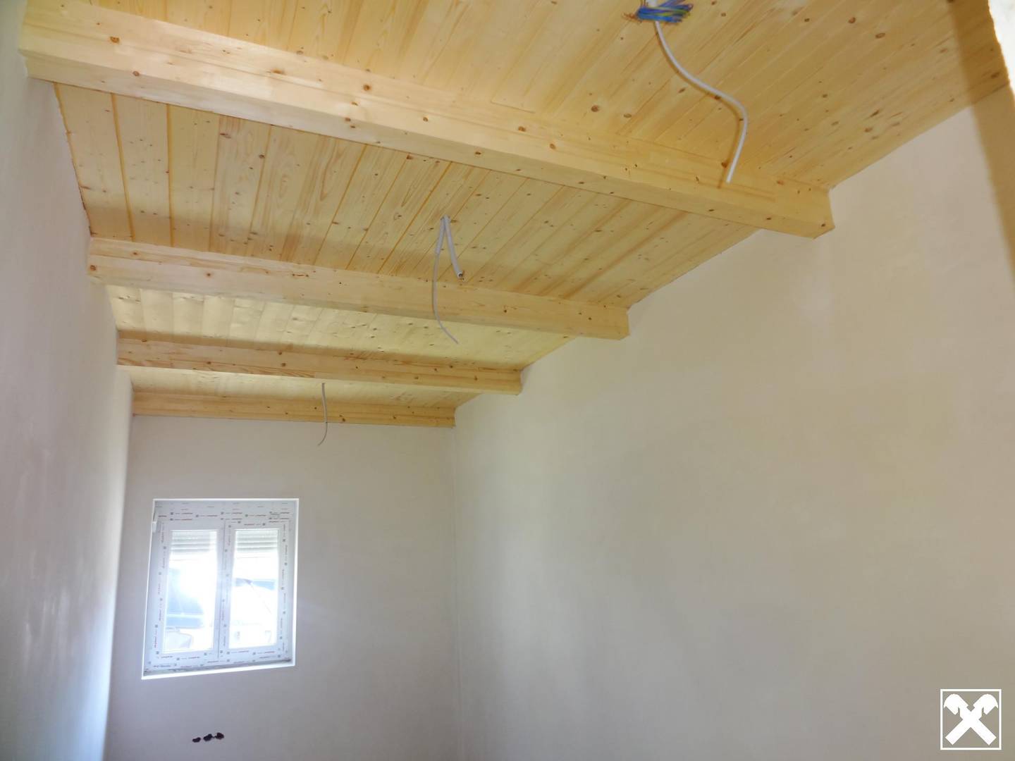 Ground floor apartment ready for flooring with a thoughtful layout