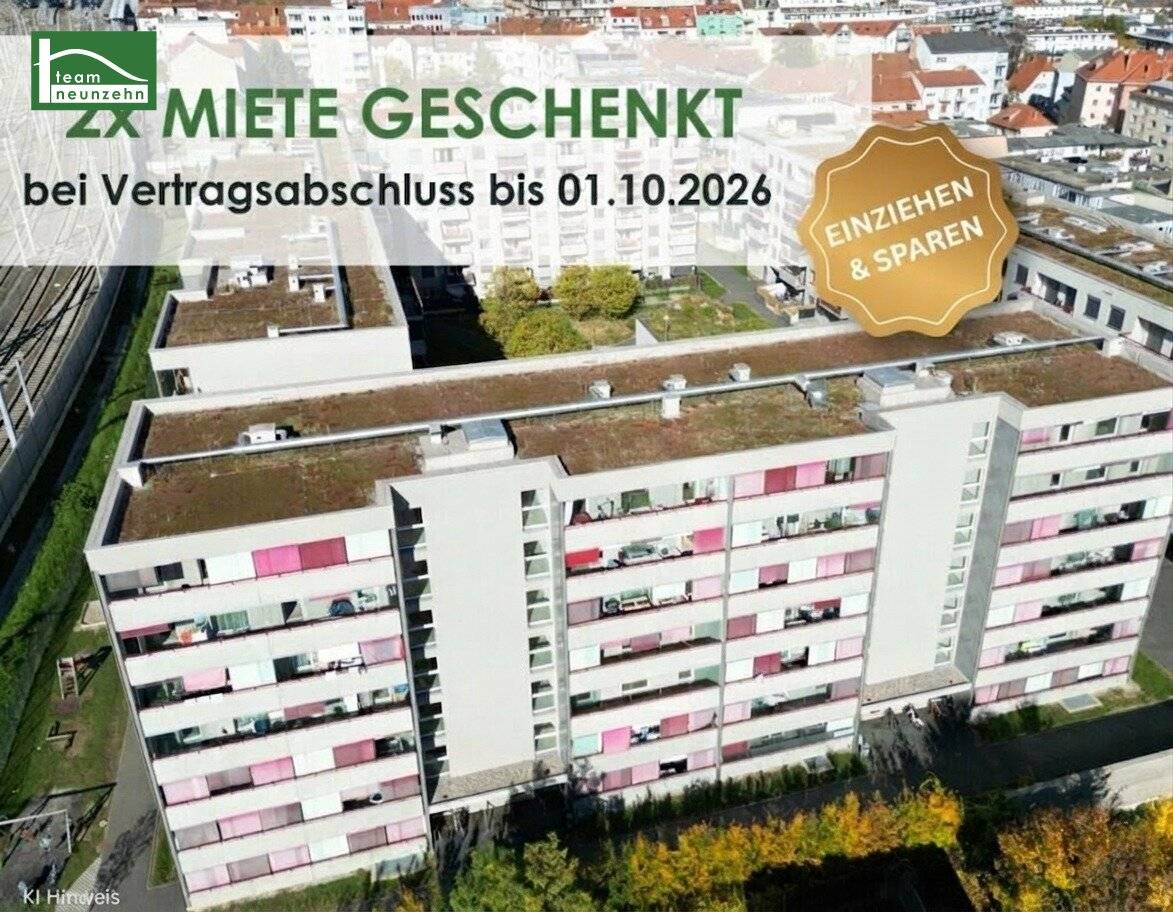 Modern cooperative apartments at Eggenberger Gürtel 50 in Graz
