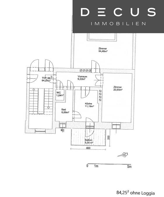 Charmante 3-Zimmer-Wohnung im Altbau in Graz-Geidorf, Wormgasse