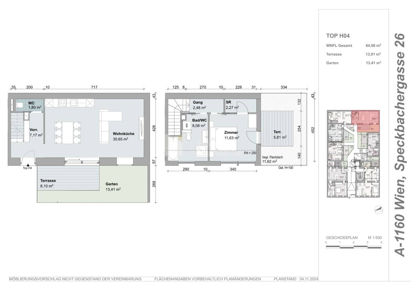 TIMELESS 16 - exklusives Revitalisierungsprojekt im Herzen Wiens + REIHENHÄUSER im Innenhof [Neubau]