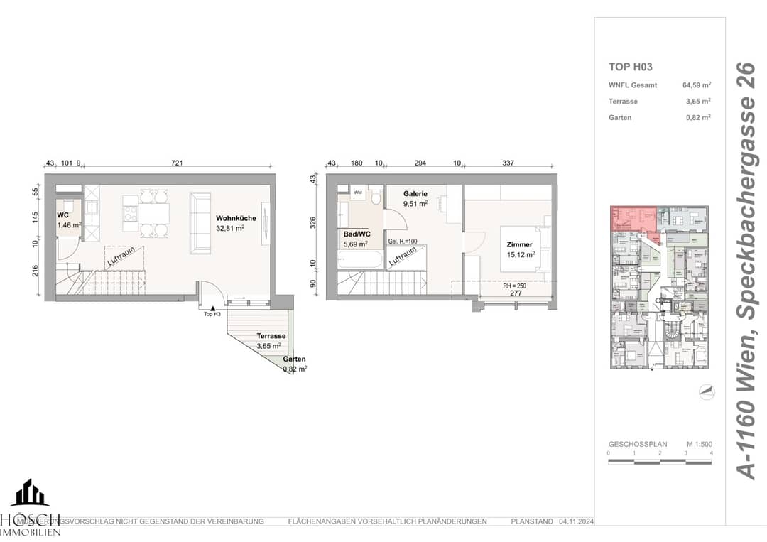 TIMELESS 16 - exklusives Revitalisierungsprojekt im Herzen Wiens + REIHENHÄUSER im Innenhof [Neubau]