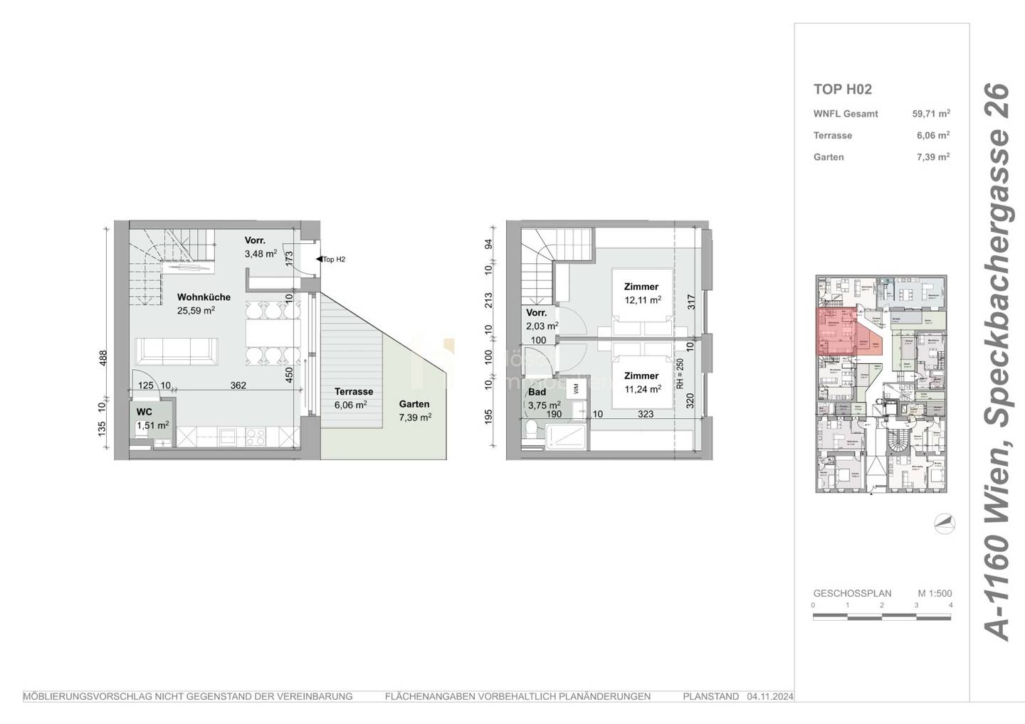 TIMELESS 16 - exklusives Revitalisierungsprojekt im Herzen Wiens + REIHENHÄUSER im Innenhof [Neubau]