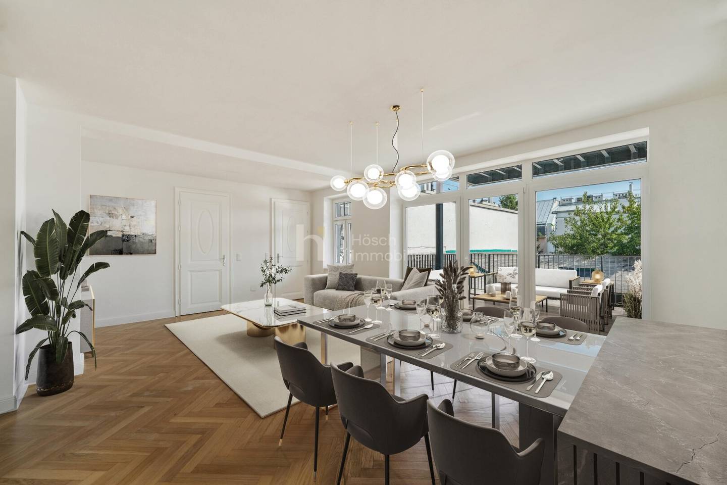 Ground floor apartment in Ottakring first occupancy