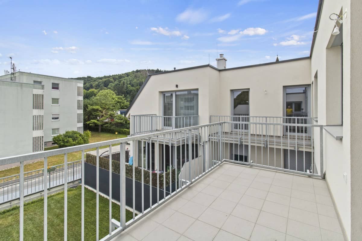 Dachgeschosswohnung Neubau mit Balkon 4 Zimmer