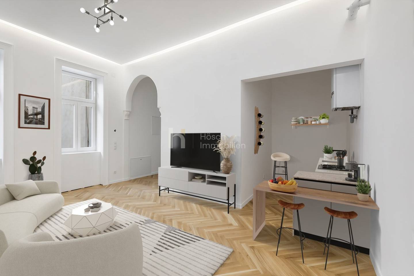 Kernsanierte Wohnung mit Fußbodenheizung nahe U4