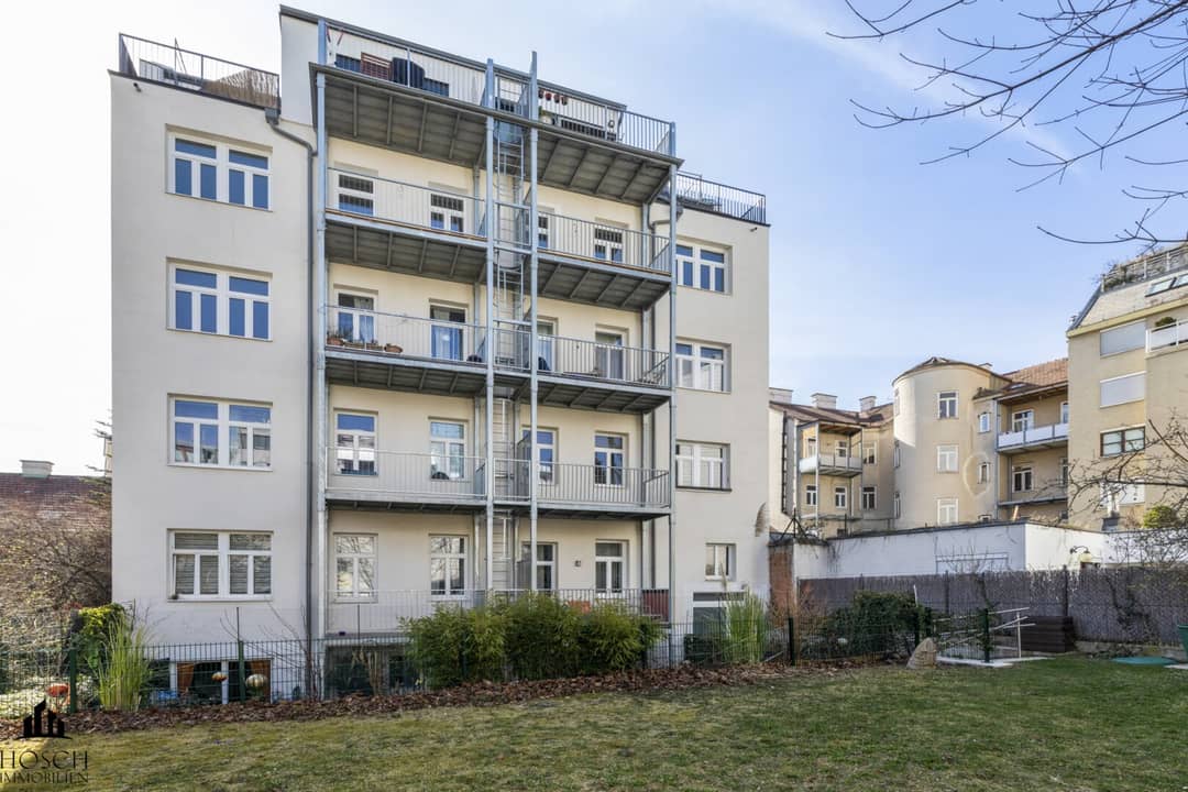 Wohnung mit Balkon im Hoftrakt nahe Lidlpark