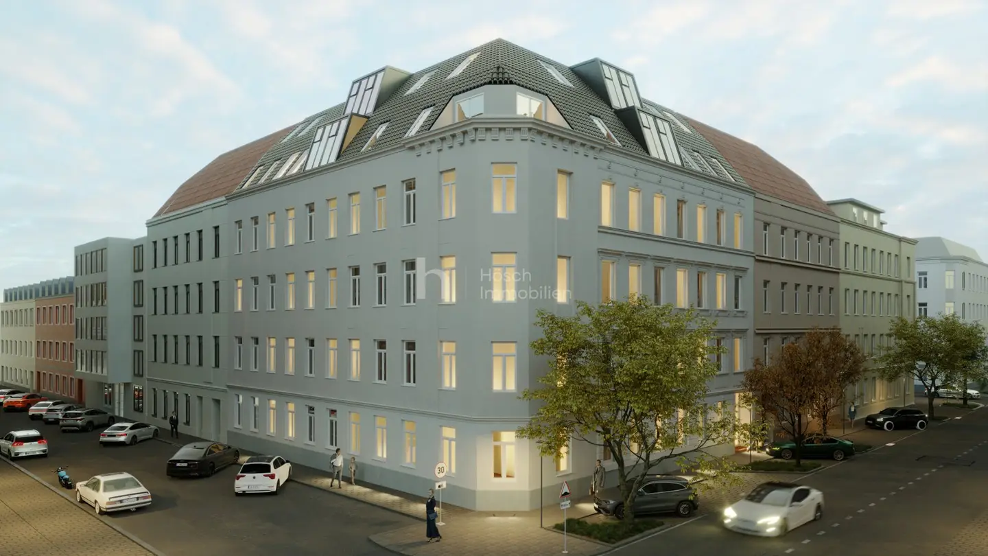 Altbauwohnung mit Terrasse und Erstbezug