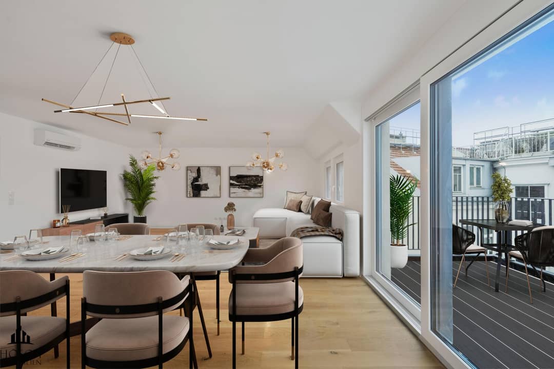 Dachgeschosswohnung Erstbezug Terrasse