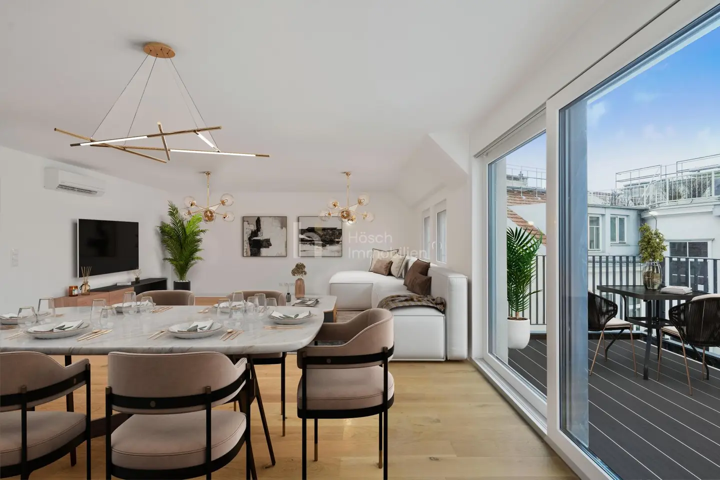 Dachgeschosswohnung Erstbezug Terrasse