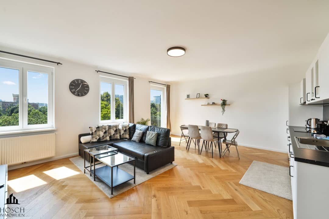 Wohnung mit Balkon nahe Botanischer Garten