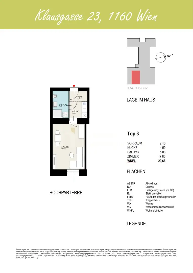 Wohnung nahe Brunnenmarkt Erstbezug Balkon