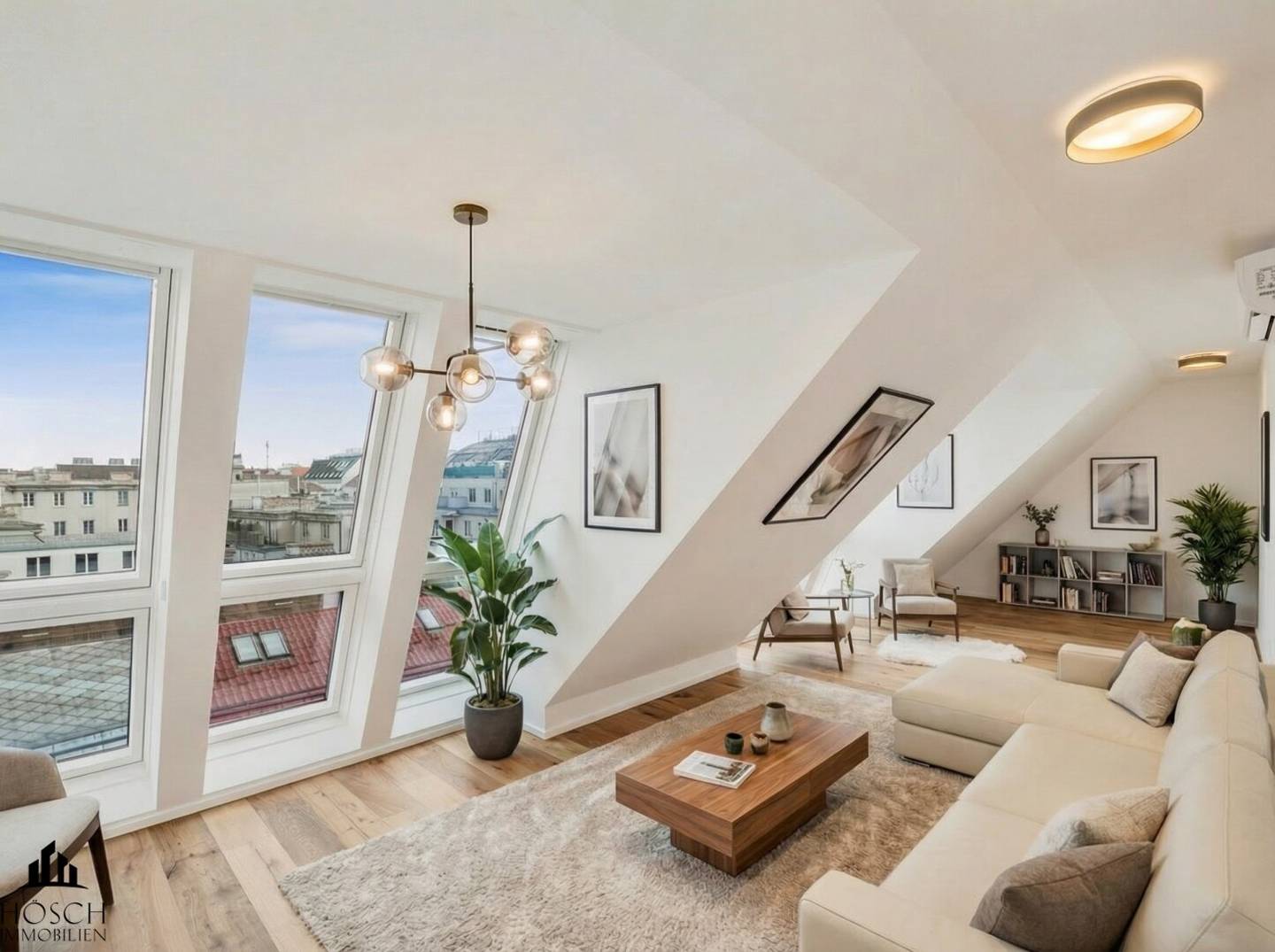 Dachgeschosswohnung Margareten Terrasse