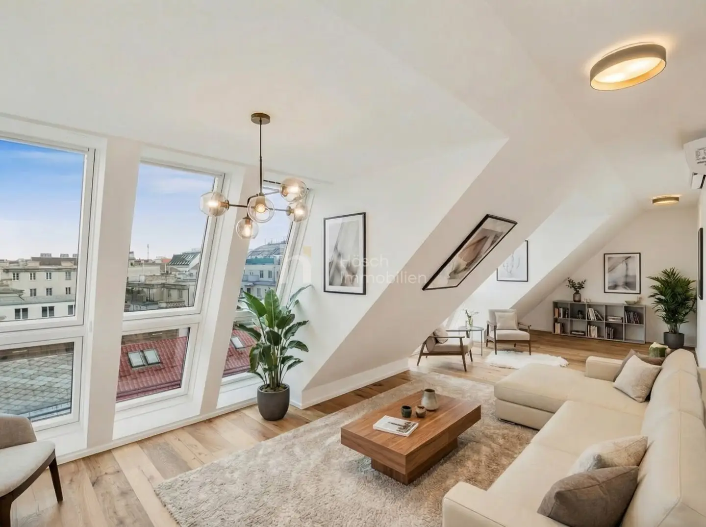 Dachgeschosswohnung Margareten Terrasse