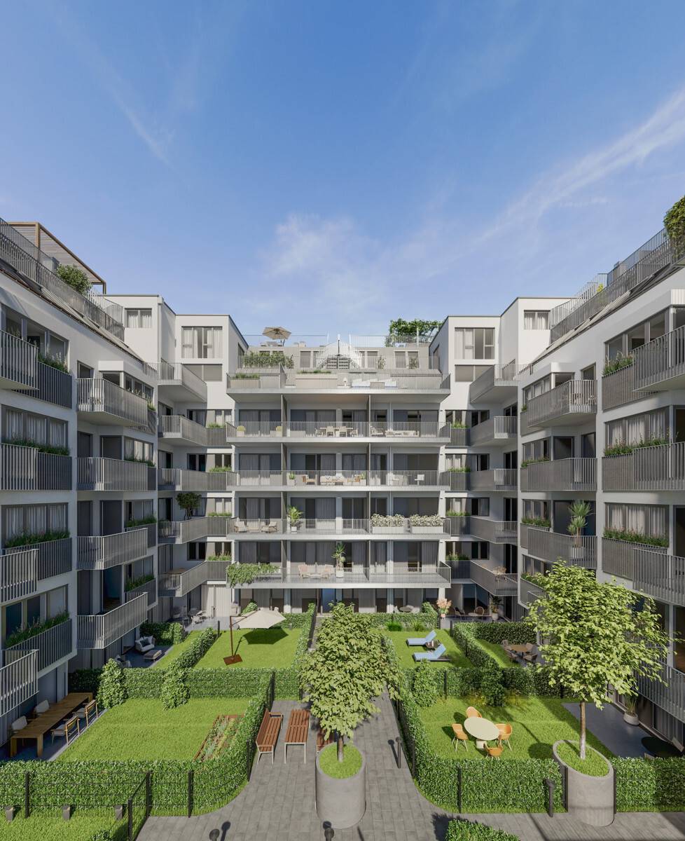 Wohnung am Park mit Loggia nahe U6