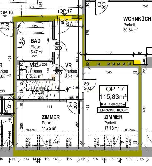 Dachgeschosswohnung mit Terrasse Zentrale Lage